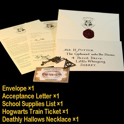 2019 New Popular Potters The Marauder's Map Wizard School Ticket Students Harried Collection Gifts Fans Party